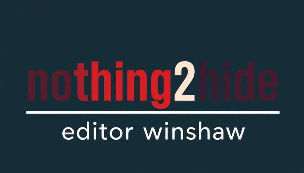 nothing2hide editor winshaw