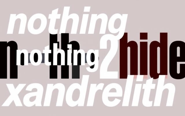 nothing2hide xandrelith